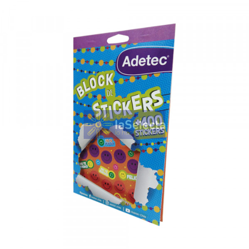 SET BLOCK FIGURAS MOTIVACIONALES ADHESIVA ADETEC